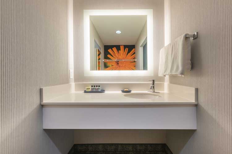 One Bedroom Suite Vanity Closet